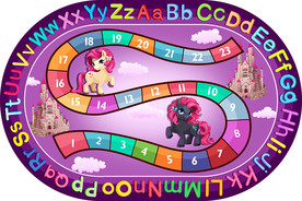 早教中心大型可爱卡通地毯