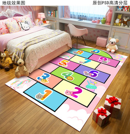 卡通地毯地垫