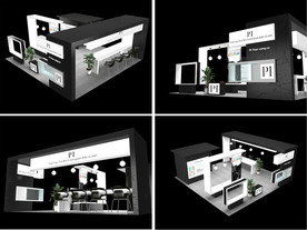 现代简约的产品展厅