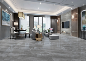 现代极简别墅客厅