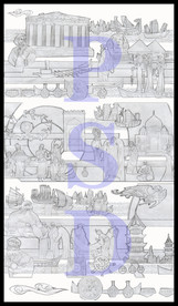 海丝文化 浮雕设计