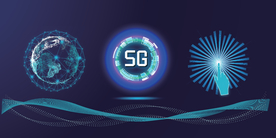 5G通讯地球区块链大数据蓝色科