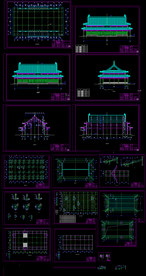 大雄宝殿建筑图