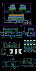 仿古会所建筑方案图