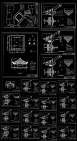 园林古建施工图