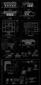 准提庵建筑施工图
