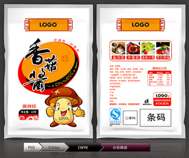 香菇酱(展开图)