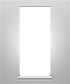 易拉宝样机PSD分层文件