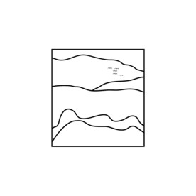 抽象山水装饰画