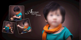 儿童相册模板图片