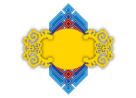 边框 花边 花 底纹  金属