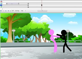 紫禁之巅火柴人打斗32秒