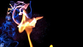 4k唯美大气粒子视频背景