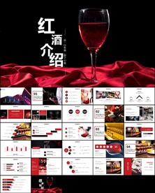 洋酒葡萄酒红酒文化PPT
