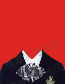 小女生证件照模板