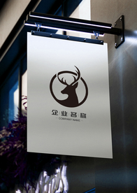 logo效果图 logo样机