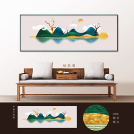 新中式 客厅装饰画