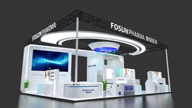 108平医疗展展台模型