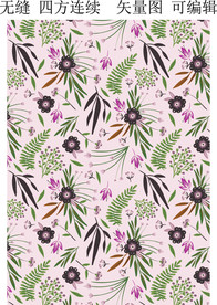 植物 花卉 树叶 春天 花纹