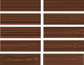 仿黄花梨木色木纹木板纹理矢量图