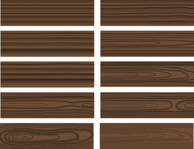 仿樱桃木色木纹木板纹理矢量图