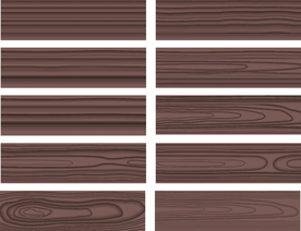 仿黑檀木色木纹木板纹理矢量图