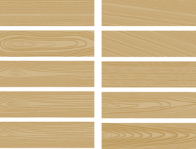 仿水曲柳木色木纹木板纹理矢量图