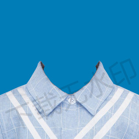 小孩子证件照衣服模板