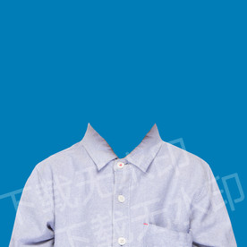 小孩证件照衣服模板