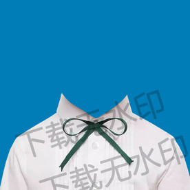 领结证件照模板