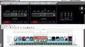 汽车4S店整栋外观效果图和施工