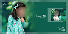 儿童相册模板图片