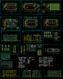 体育馆建筑图纸