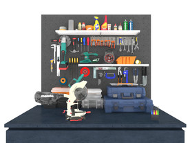 高精度工具 工具箱 修理工具