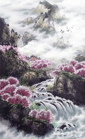 山水画国画山水画