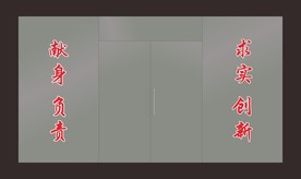 磨砂玻璃门效果