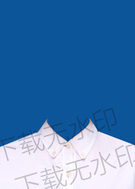 女生白衬衫素材