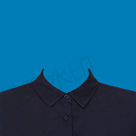 黑色衬衫模板证件照