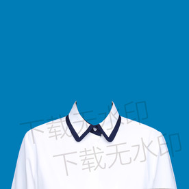 白色衬衫证件照