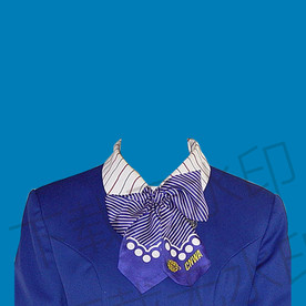 银行制服证件照