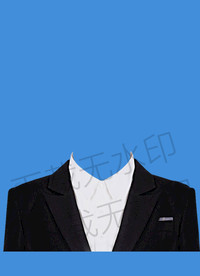 黑色西装模板
