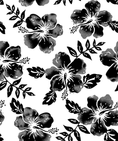 精细花卉图案