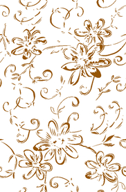 抽象单色精美花卉