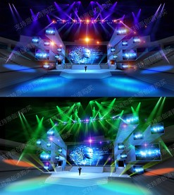 体育馆舞台设计