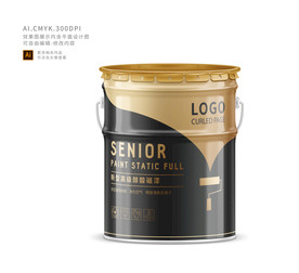 高端油漆外包装矢量设计