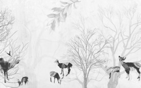 最新欧式无框画 TIF分层