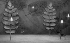 欧式无框画背景墙 tif分层