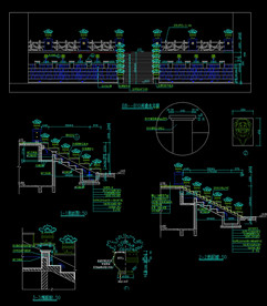 跌水景观CAD详图