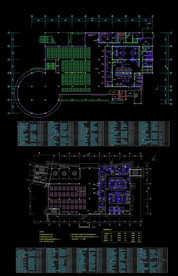 大型食堂平面图