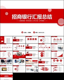 银行理财计划总结汇报分析ppt